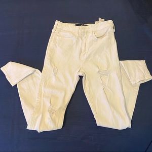 Hollister White Jeans